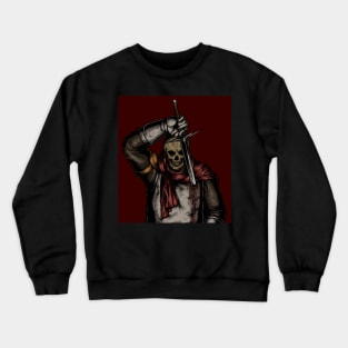 suicide skull Crewneck Sweatshirt